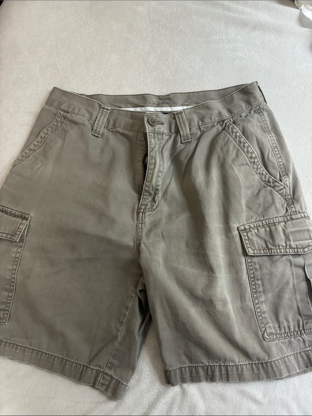 croft & barrow Olive Green Cargo Shorts